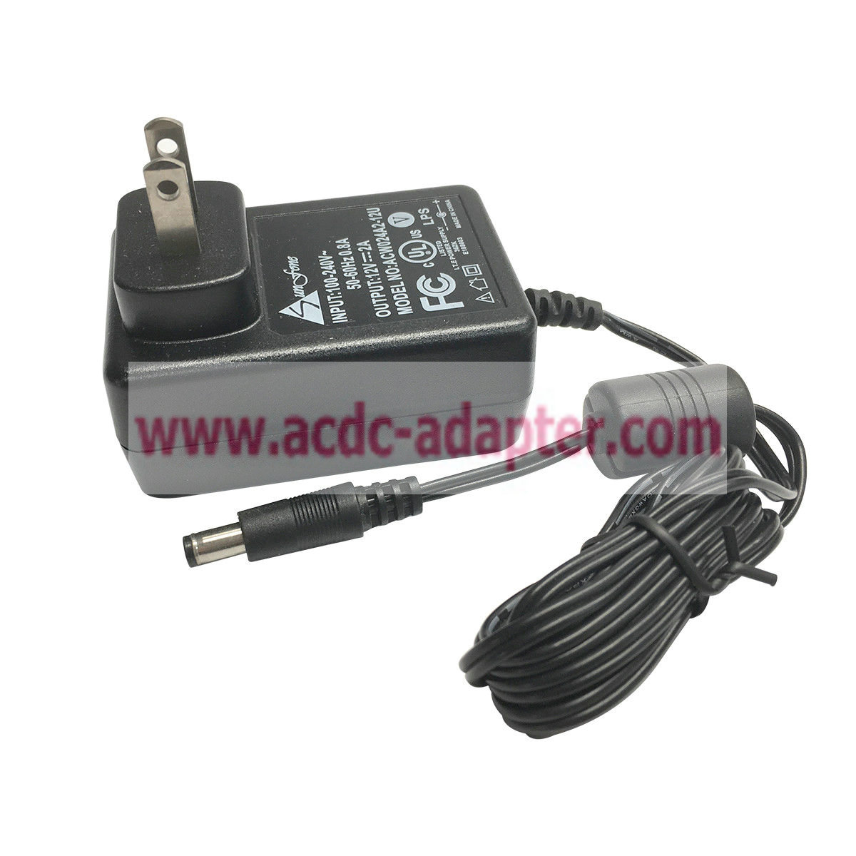NEW Sunfone ACW024A2-12U 12V 2A AC Power Adapter for External Hard Drive Enclosure